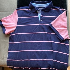 Club Room - Men’s XL polo stripe short sleeve top